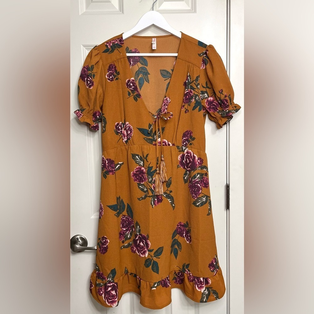 Xhilaration Floral Mini Dress NWOT